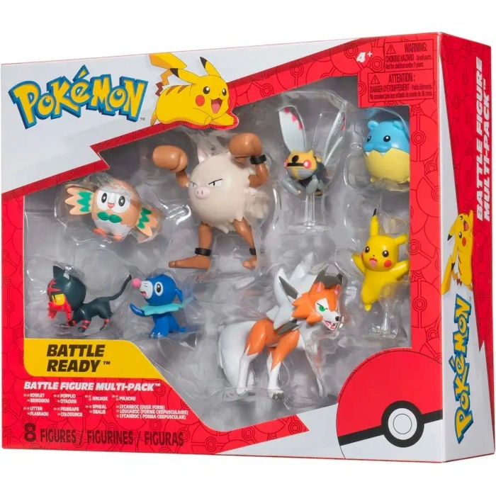 Pokemon Battle 8li Figür Seti