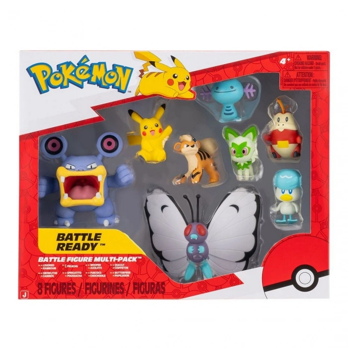 Pokemon Battle 8li Figür Seti