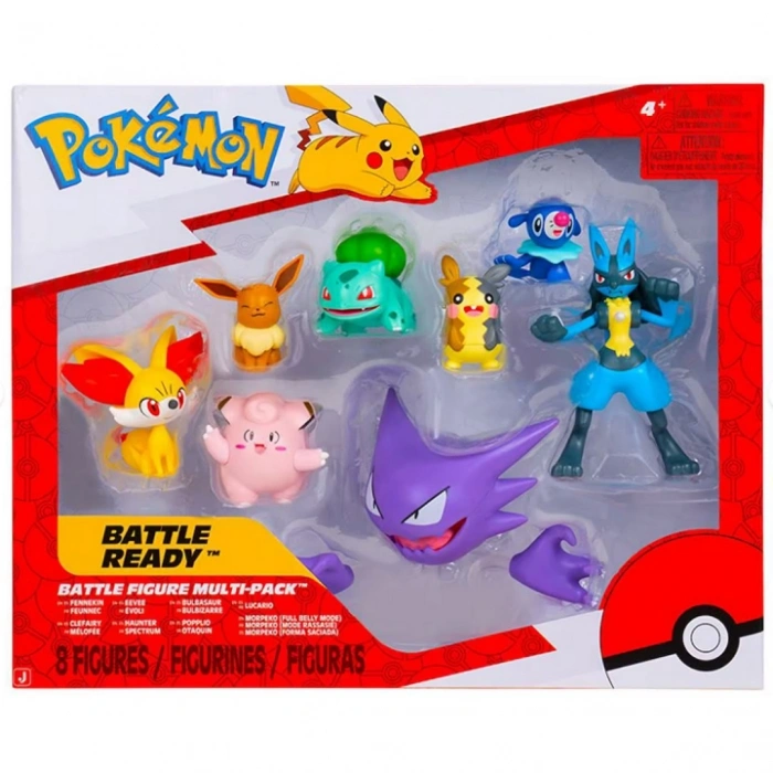 Pokemon Battle 8li Figür Seti