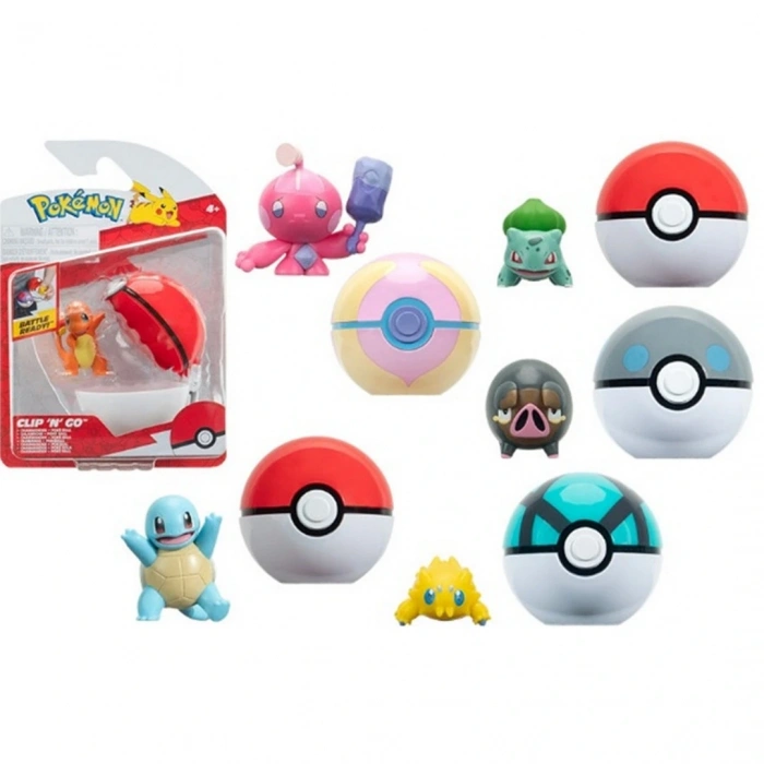 Pokemon Clip N Go Asorti