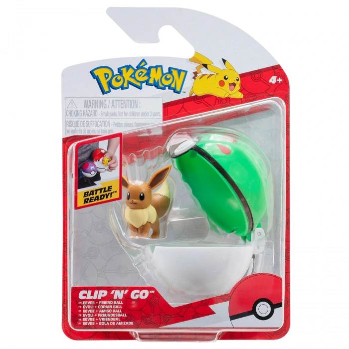 Pokemon Clip N Go Seri 16 - 3 Asorti