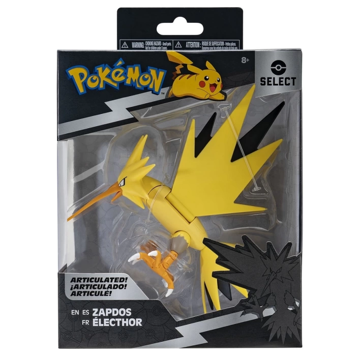 Pokemon Select Seri Eklemli Zapdos Figür 16 cm