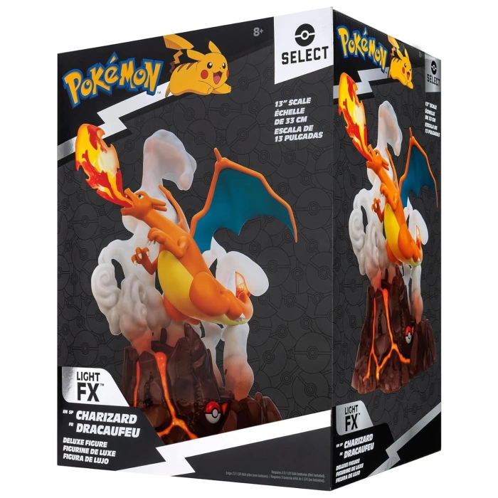 Pokemon Select Seri Lüks Koleksiyon Heykel Figür Charizard