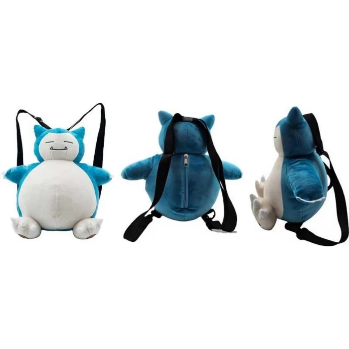 Pokemon Snorlax Peluş Sırt Çantası