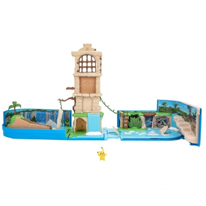 Pokemon Taşıma Çantası Orman Harabeleri Oyun Seti Aksiyon Figürü