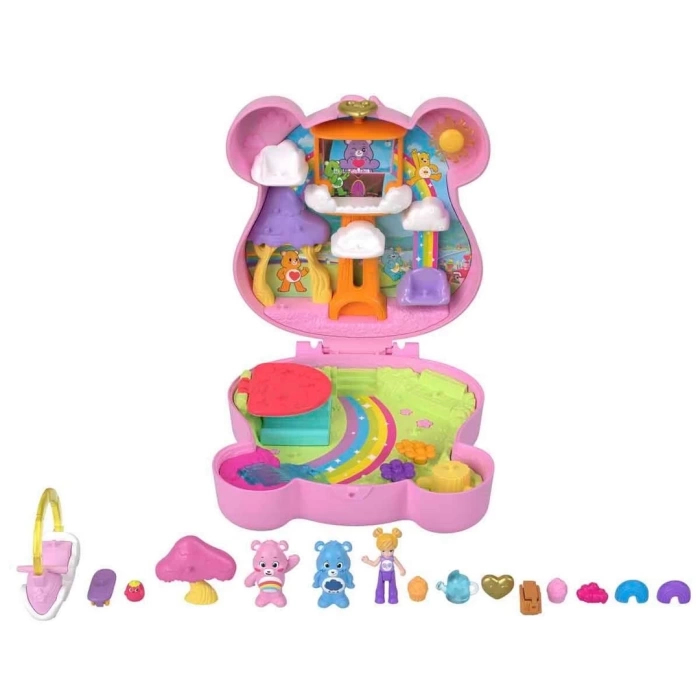 Polly Pocket Care Bears Kompakt Oyun Seti