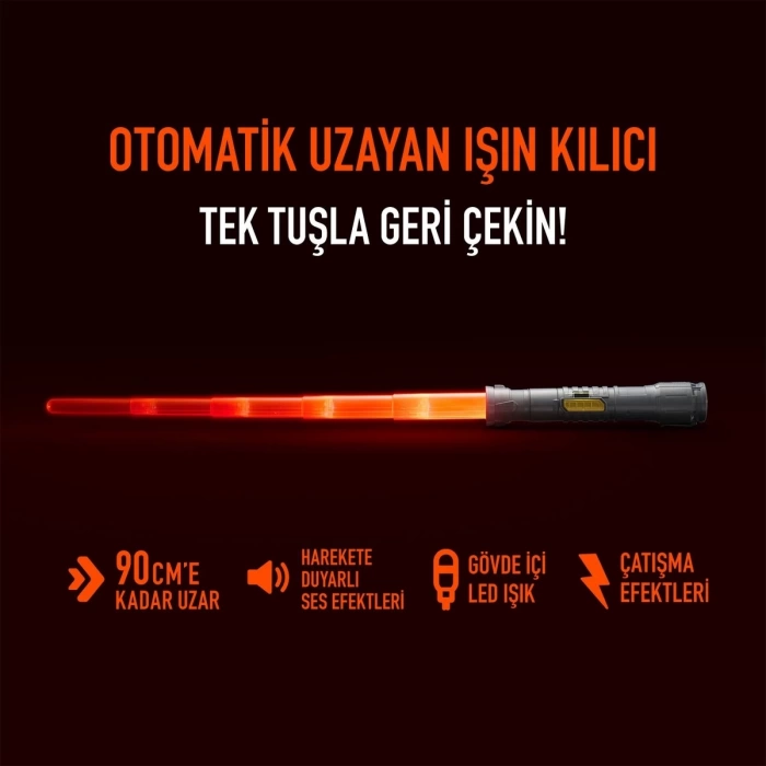 Power Saber Işın Kılıcı Kırmızı