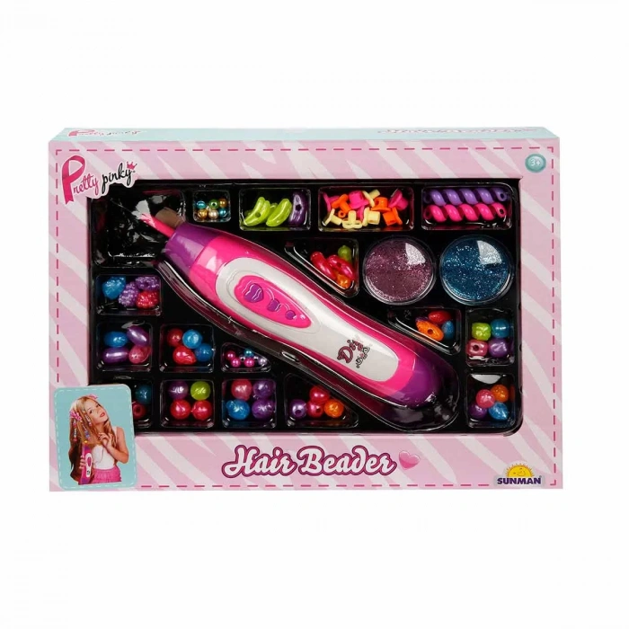 Pretty Pinky Boncuklu Saç Tasarım Makinesi