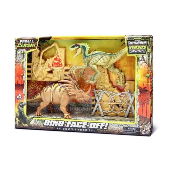 Primal Clash Dino Face-Off Oyun Seti