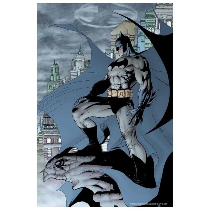 Prime 3D Batman Figür ve 300 Parça Puzzle