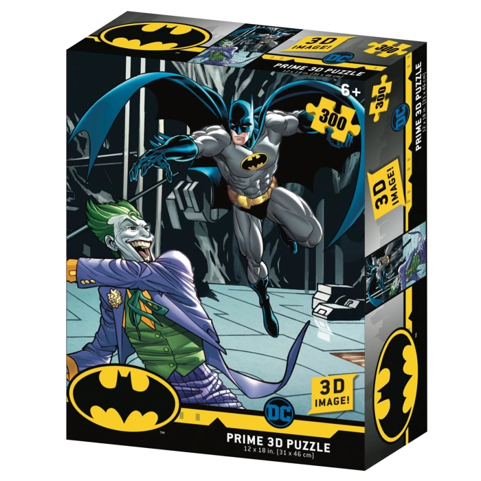 Prime 3D - Batman vs Joker 300 Parça Puzzle 33002