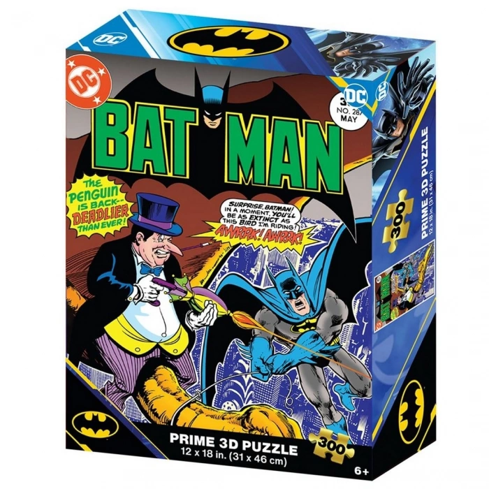 Prime 3D DC Comics Batman Puzzle 300 Parça