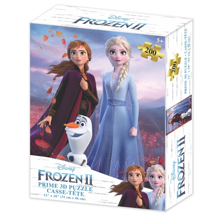 Prime 3D - Frozen 200 Parça Puzzle 33030