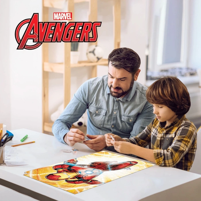 Prime 3D - Iron Man 300 Parça Puzzle 35585 - Metal Kutu