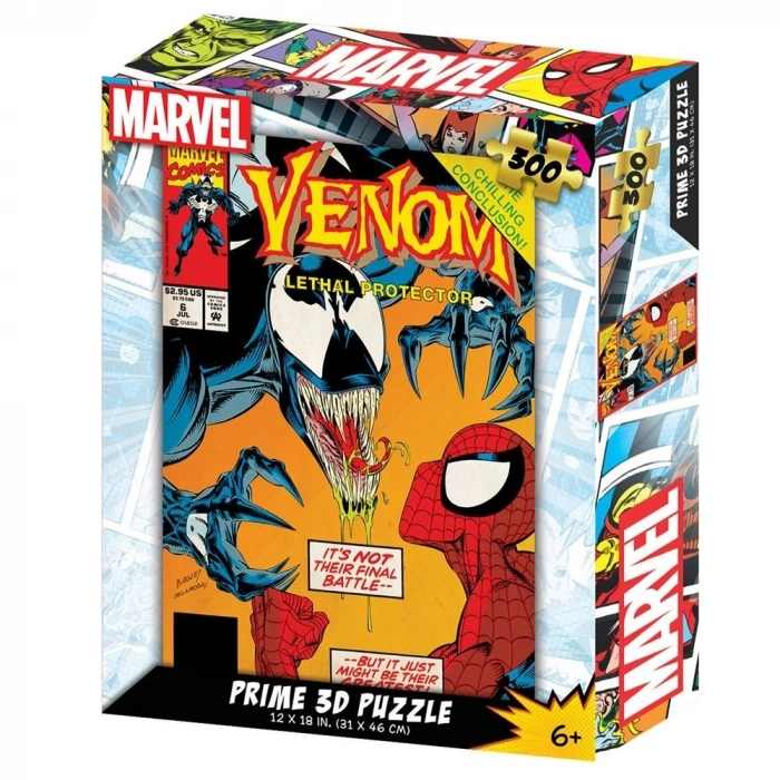 Prime 3D Marvel Comics Venom Puzzle 300 Parça