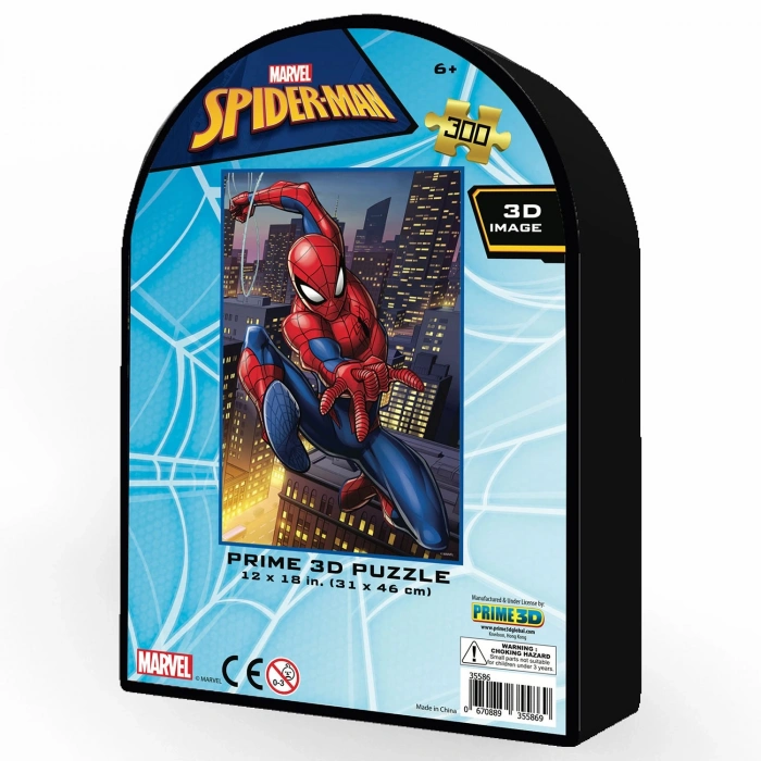 Prime 3D - Spider-Man 300 Parça Puzzle 35586 - Metal Kutu