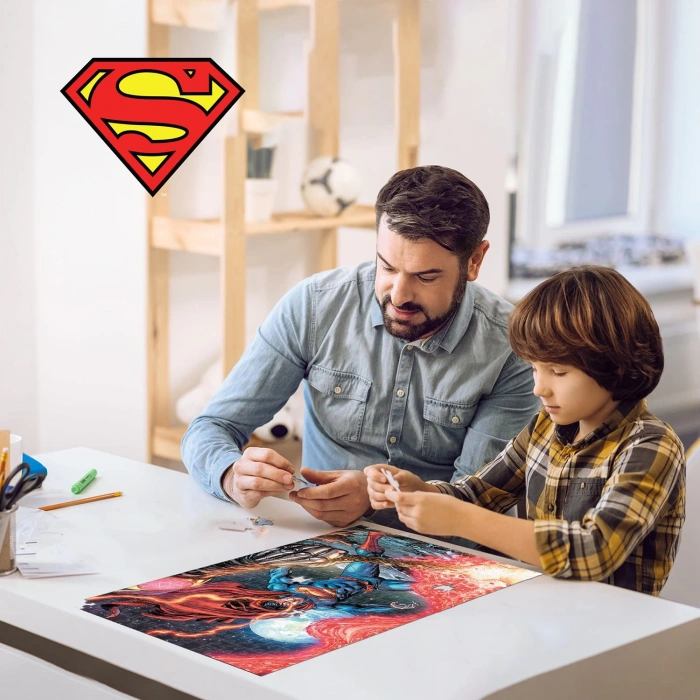 Prime 3D - Superman 300 Parça Puzzle 35591 - Metal Kutu
