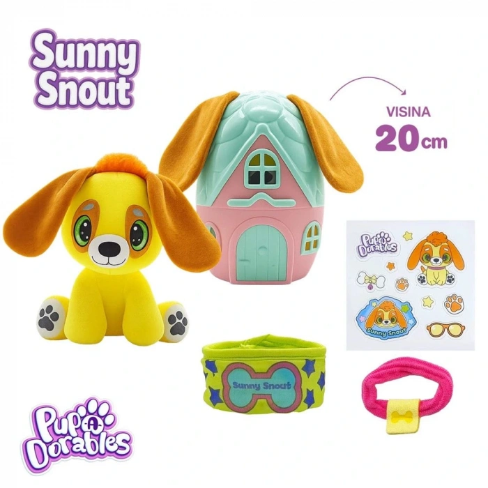 PupaDorables Kulübeli Peluş Köpek