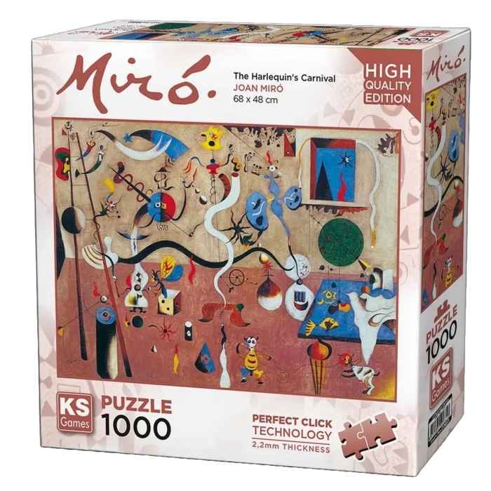 KS Games Miró: Carnival of Harlequin Puzzle 1000 Parça 20661