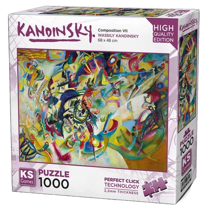 KS Games Kandinsky: Composition VI Puzzle 1000 Parça 20742