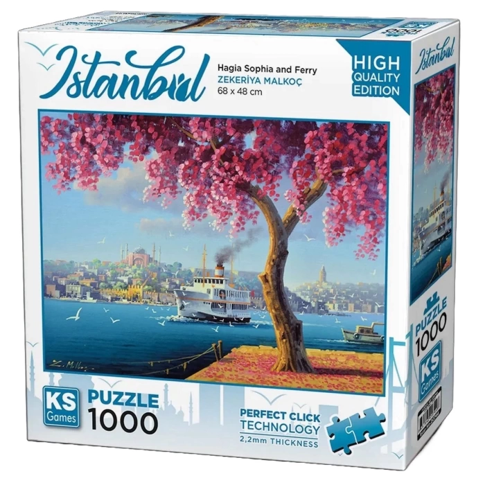 KS Games Hagia Sophia and Ferry Puzzle 1000 Parça 20744