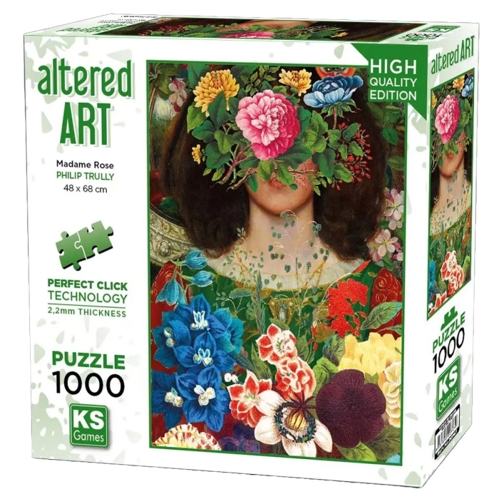 KS Games Madame Rose Puzzle 1000 Parça 20747