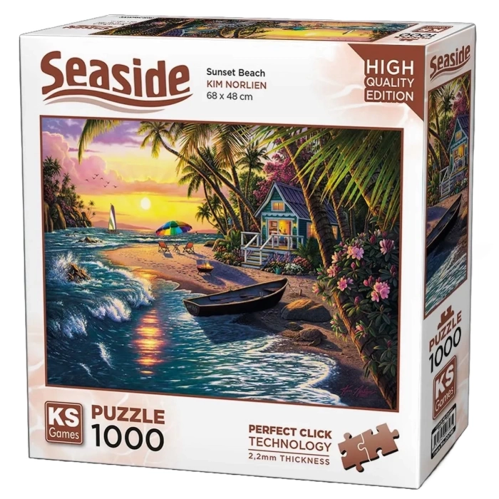 KS Games Sunset Beach Puzzle 1000 Parça 20798