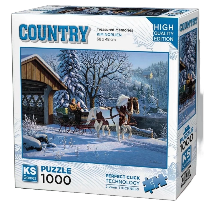 KS Games Treadured Memories Puzzle 1000 Parça 20800