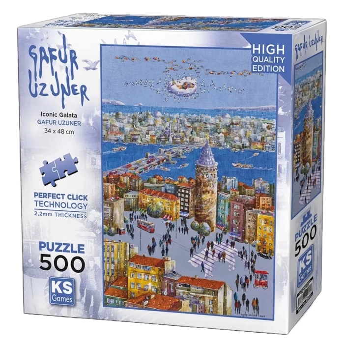 KS Games Iconic Galata Puzzle 500 Parça 20072