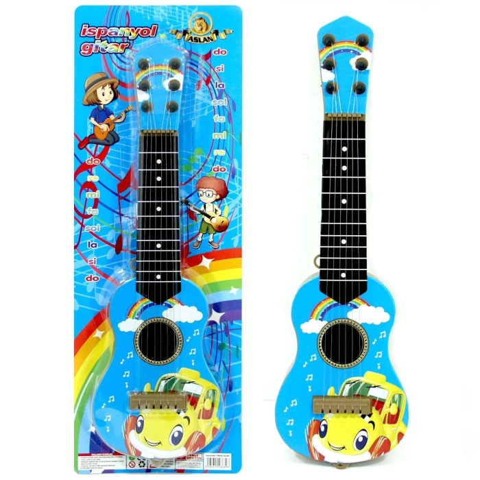 Renkli İspanyol Gitar 48,5 cm