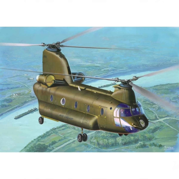 Revell 1:144 CH-47D Chinook Model Seti 03825