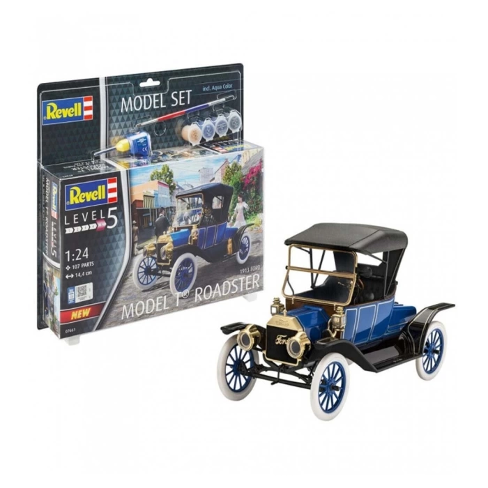 Revell 1913 Ford T Roadster Model Seti 67661