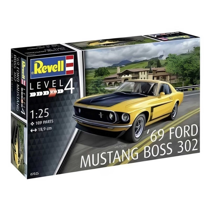 Revell 1969 Ford Mustang Boss 302