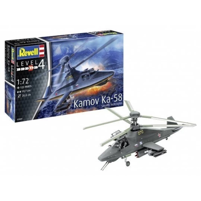 Revell Kamov Ka-58 Stealth Helicopter