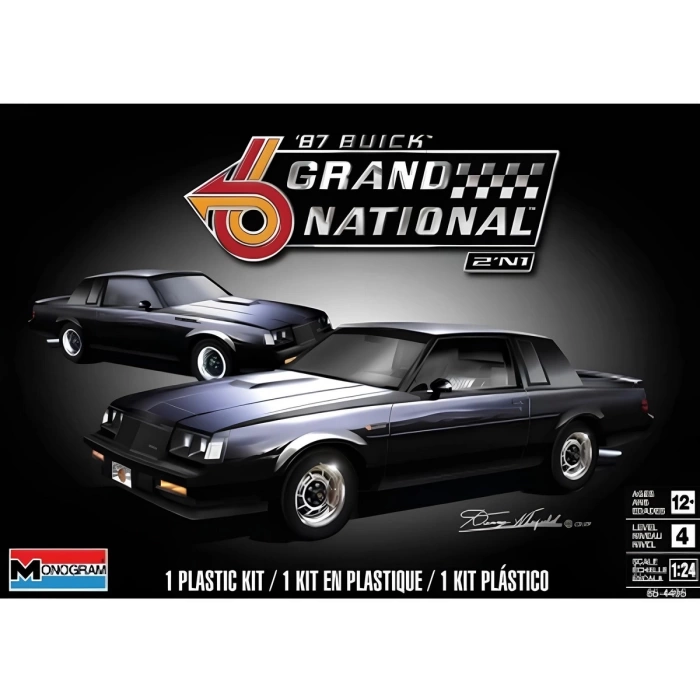 Revell Maket Model Kit 87 Buick Grand National