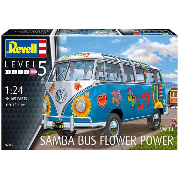 Revell Maket Seti Volkswagen T1 Samba Bus 07050