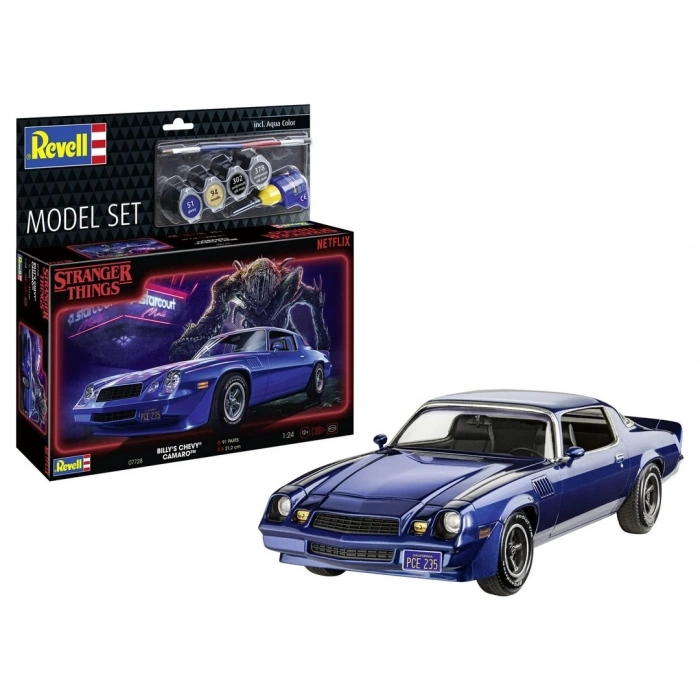 Revell Model Set Chevy Camaro Z/28: Stranger Things