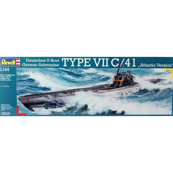 Revell Model Set German Submarine Type VII C/41