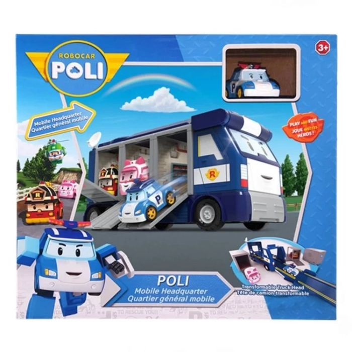 Robocar Poli Ana Merkez Mobil Araç