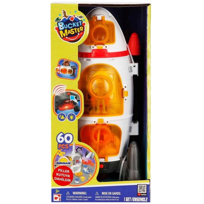 Rocket Kovası 60 Parça