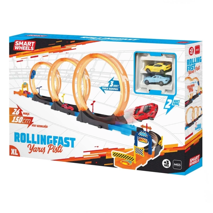 Rolling Fast Yarış Pisti 28 Parça