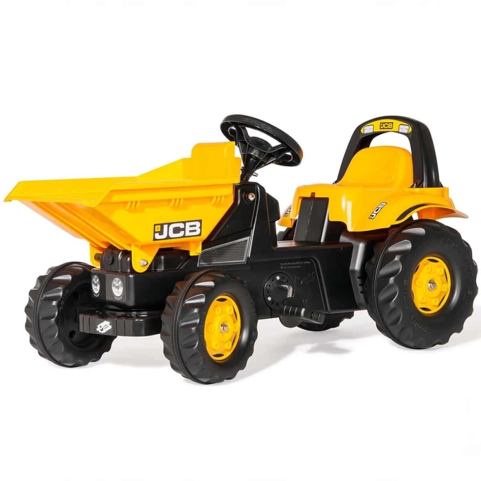 Rolly JCB Pedallı Damperli Sarı Traktör 24247