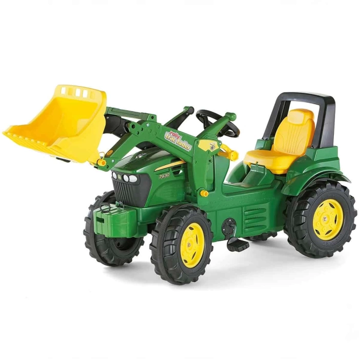 Rolly John Deere Yeşil Sarı Dozerli Traktör 710027
