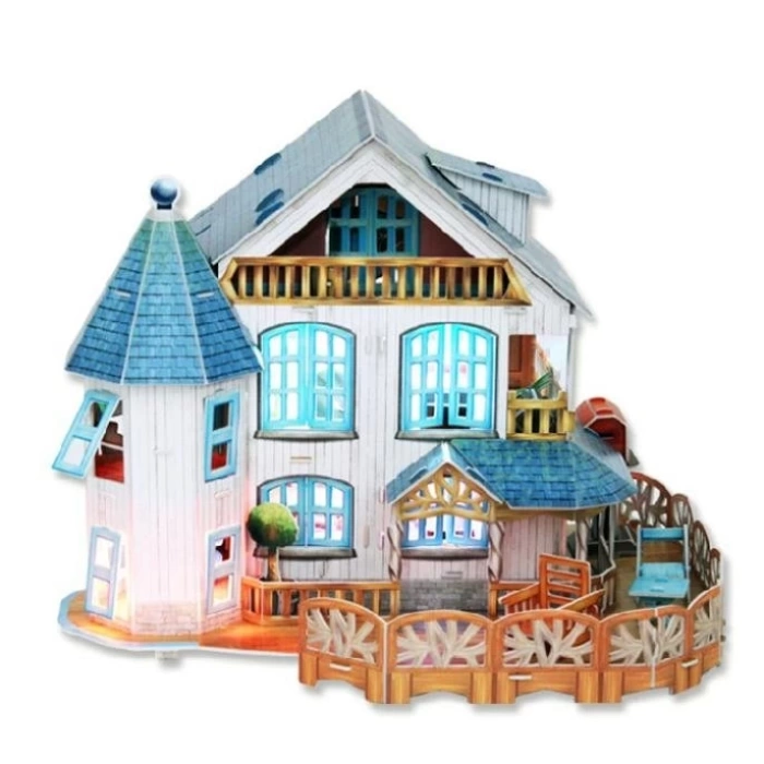 Rural Villa Işıklı Ev 3D Puzzle