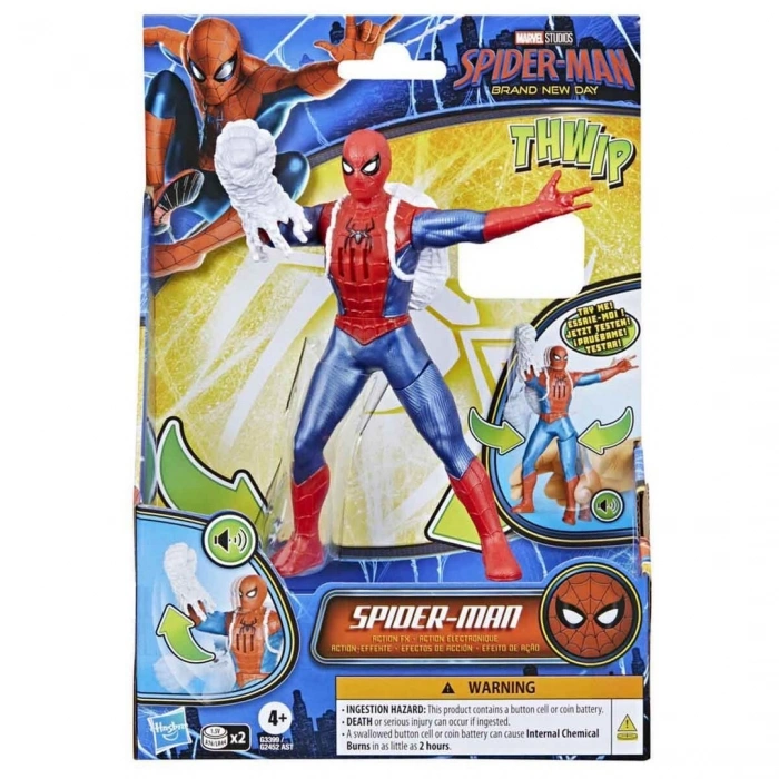 Sesli Brand New Day Spider-Man Aksiyon Figürü