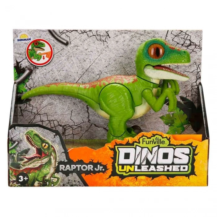 Sesli ve Hareketli Raptor Jr Dinozor