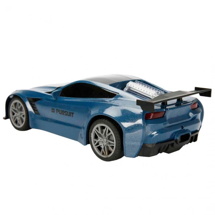 Sesli ve Işıklı Benzin İstasyonlu Duman Püskürten Uzaktan Kumandalı Araba