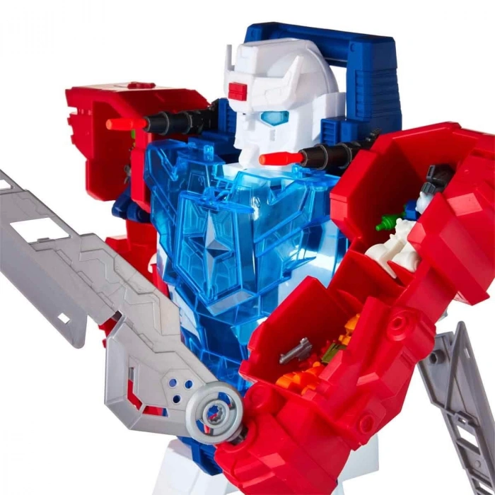 Sesli ve Işıklı Exobot Mega Morph Taşıyıcı Robot 54 cm