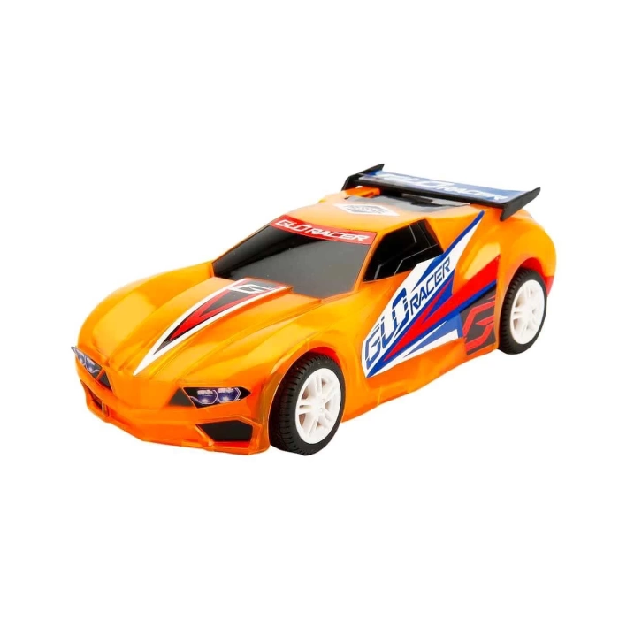 Sesli ve Işıklı Glo Racer Çek Bırak Araba 18 cm