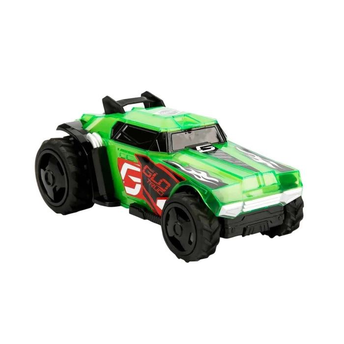 Sesli ve Işıklı Glo Racer Çek Bırak Araba 18 cm